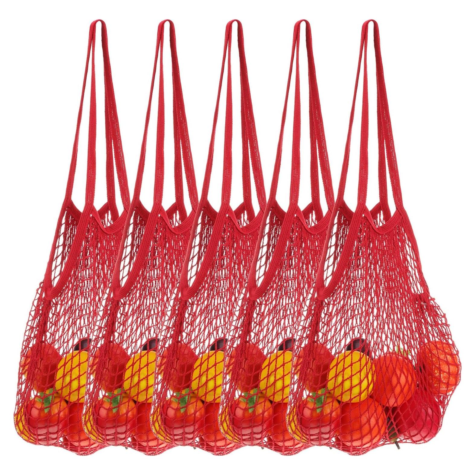 Bolsas de Almacenamiento Reutilizables uxcell de Malla Algodón