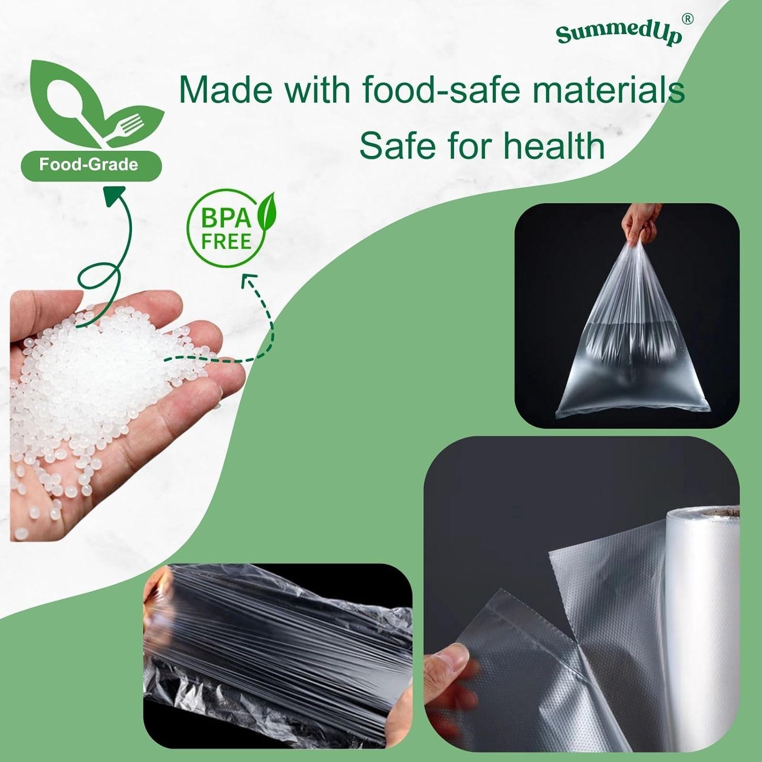 Bolsas de Almacenamiento de Alimentos SummedUp 25.4x35.6cm 1 Galón