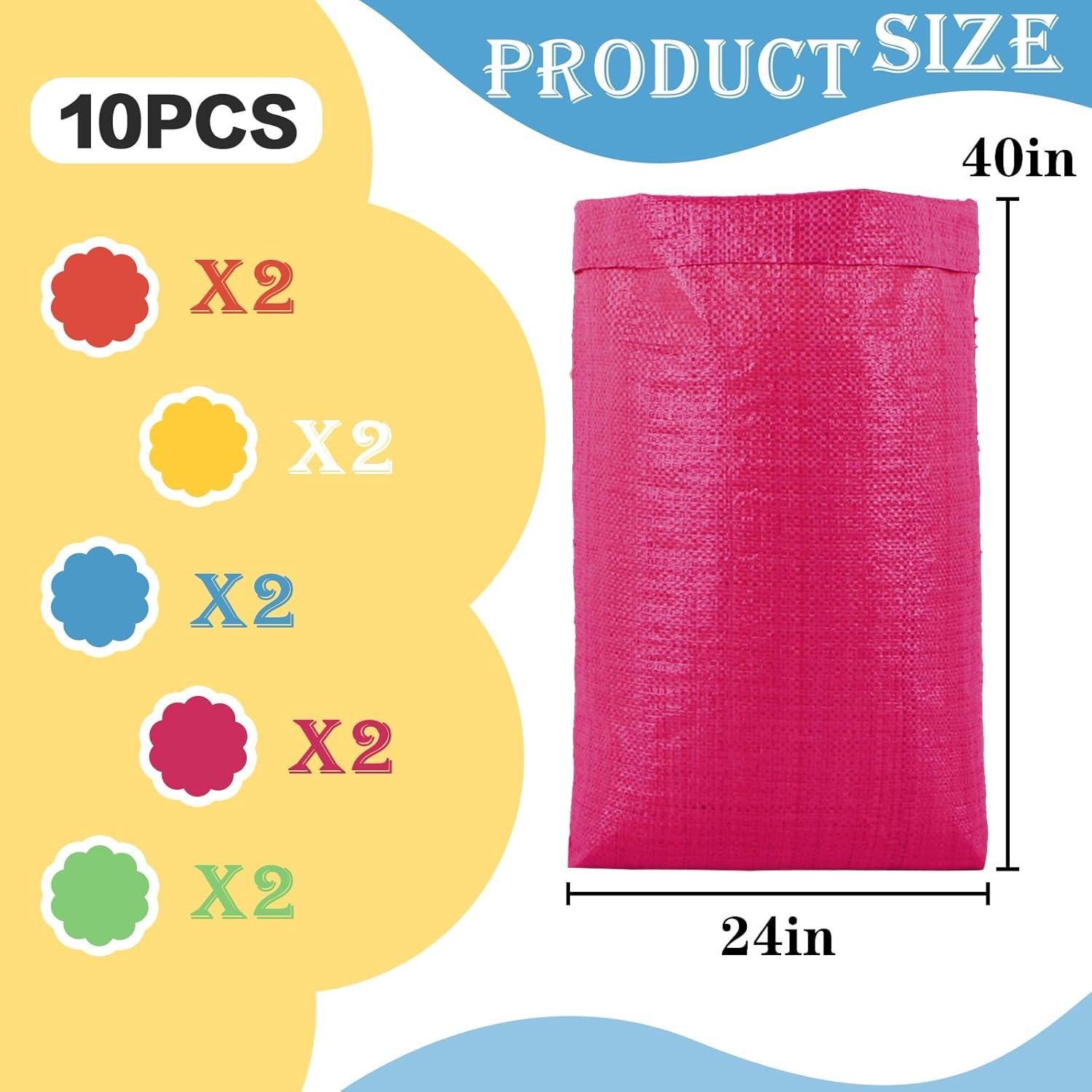 15 Bolsas de Carrera de Sacos de Papa WSFSLJWDW Coloridas