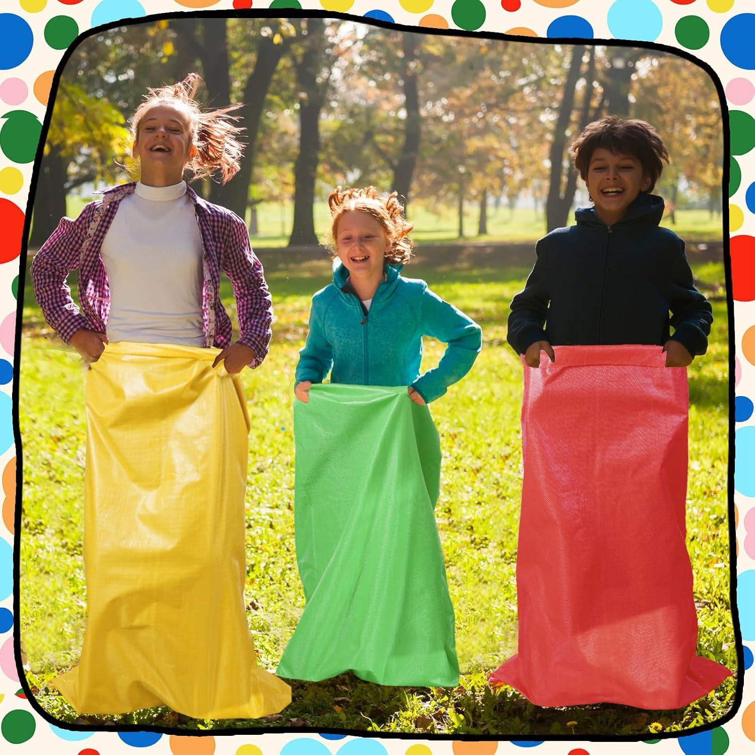 15 Bolsas de Carrera de Sacos de Papa WSFSLJWDW Coloridas