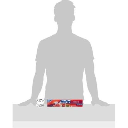 Bolsas de Almacenamiento Jumbo Hefty Slider 9.46L - Paquete de 12