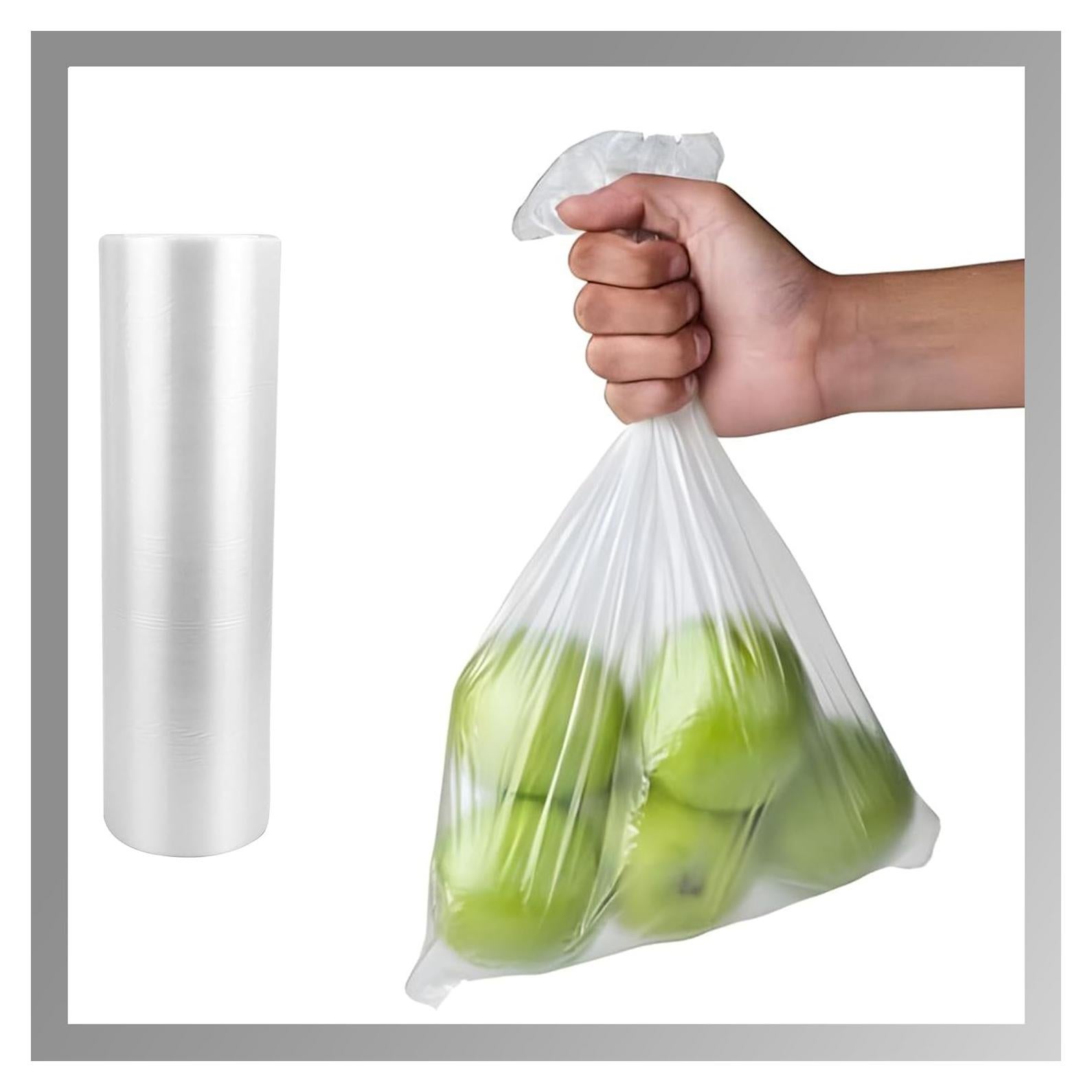 Bolsa Plástica Transparente 10x15 cm - 350 Bolsas Reutilizables