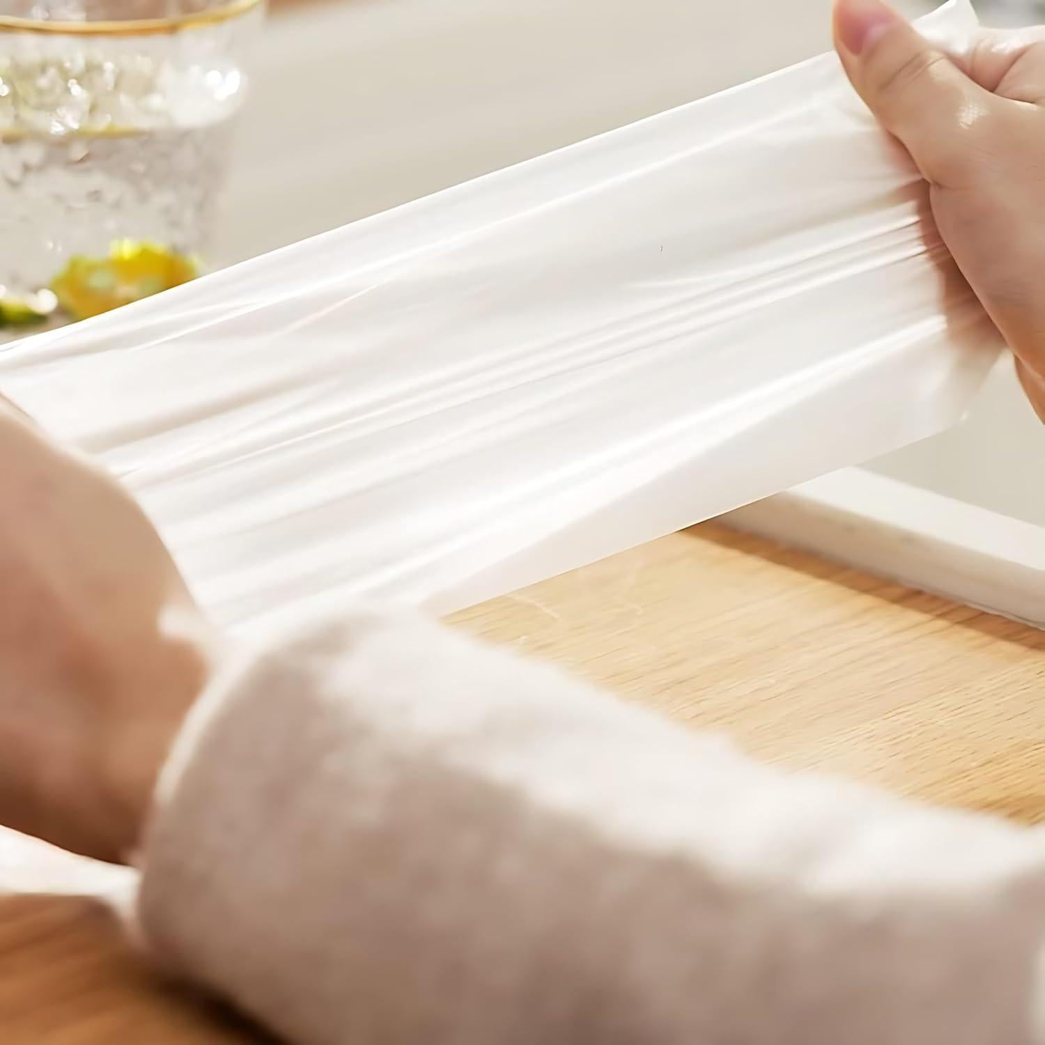 Bolsa Plástica Transparente 10x15 cm - 350 Bolsas Reutilizables