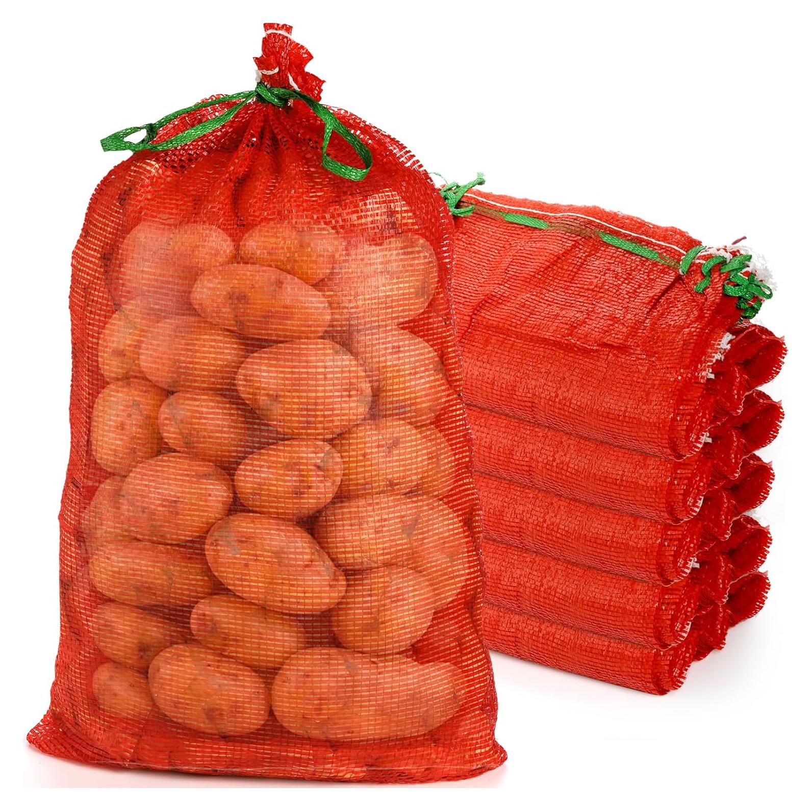 Bolsas de Malla Reutilizables WUWEOT 50 Unidades 48x79 cm