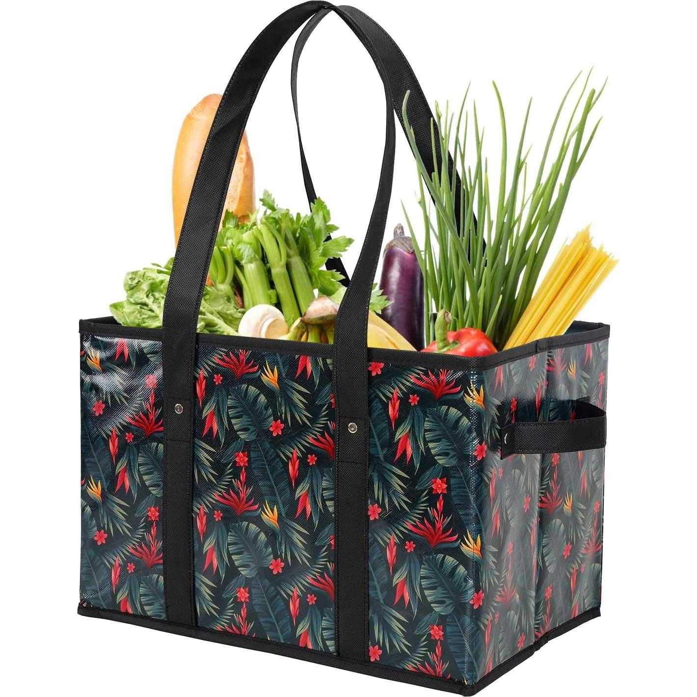 Juego de 3 Bolsas de Compras Reutilizables Foraineam 15L