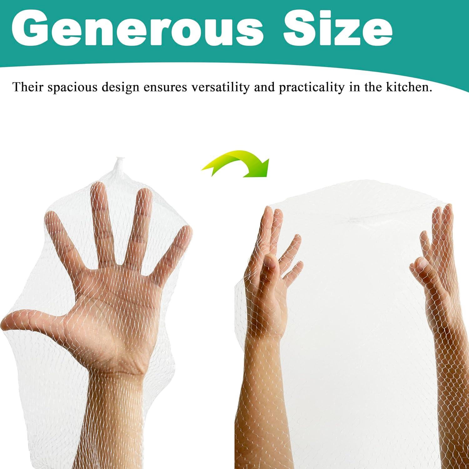 Paquete de 100 Bolsas de Malla Reutilizables HPWFHPLF 60.96 cm