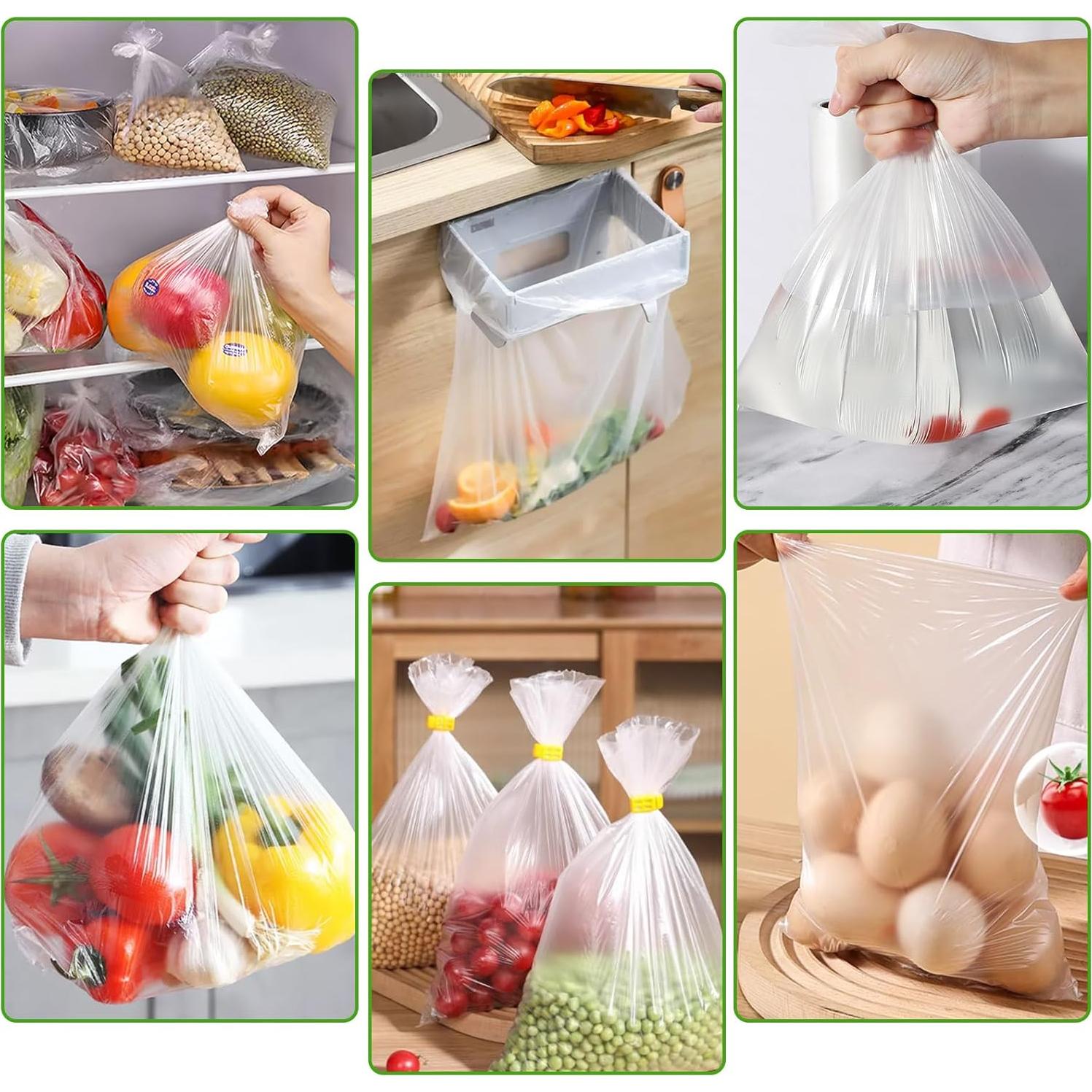 Bolsas de Plástico Transparentes FungLam 12x16" 350 Pcs