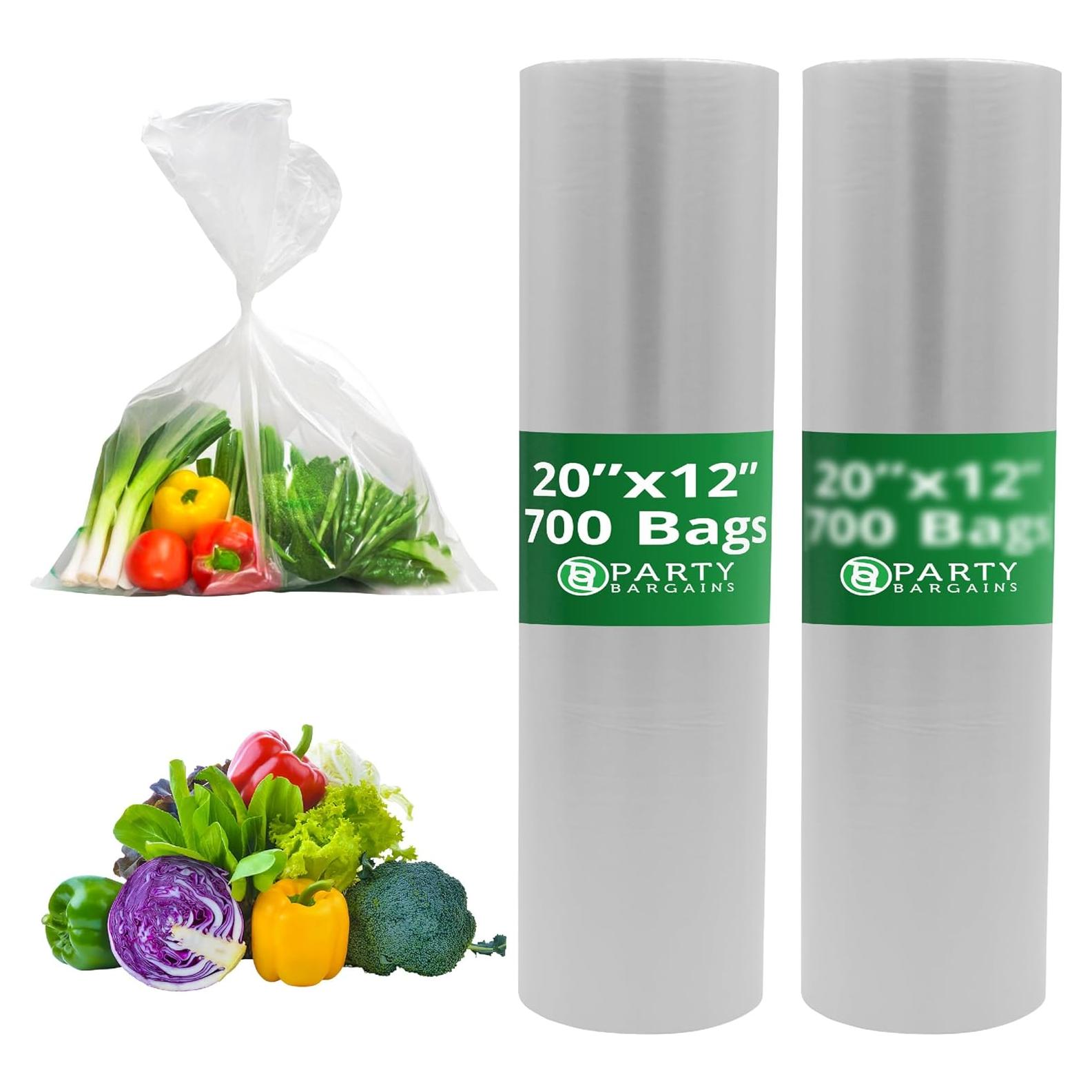 Bolsas de Plástico Party Bargains 350 Unidades 30.48x50.8 cm