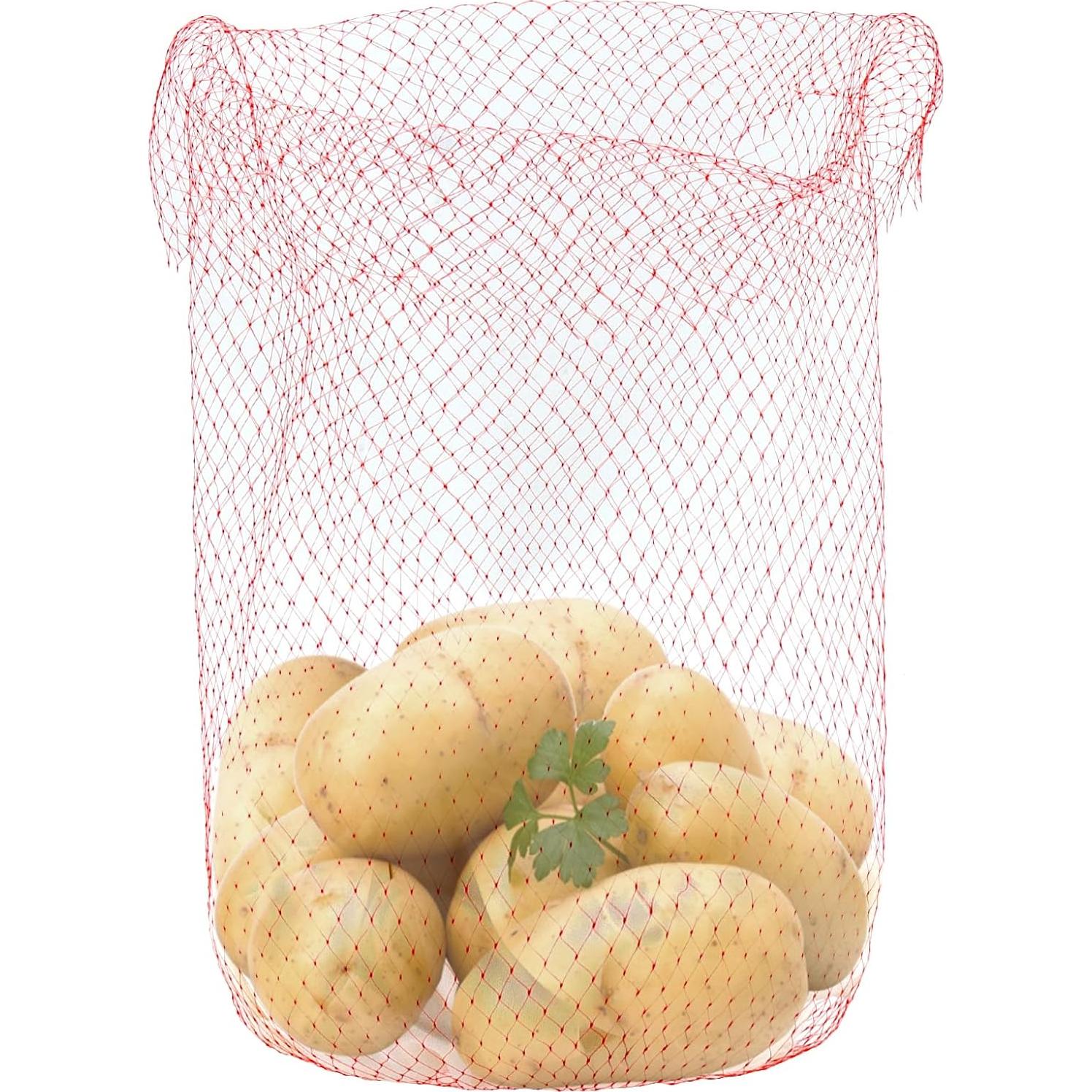400 Bolsas de Malla de Nylon 55 cm MUKLEI para Frutas y Verduras