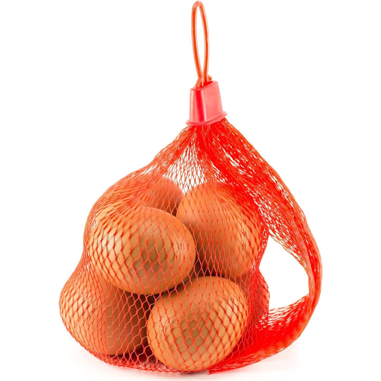 400 Bolsas de Malla de Nylon 55 cm MUKLEI para Frutas y Verduras