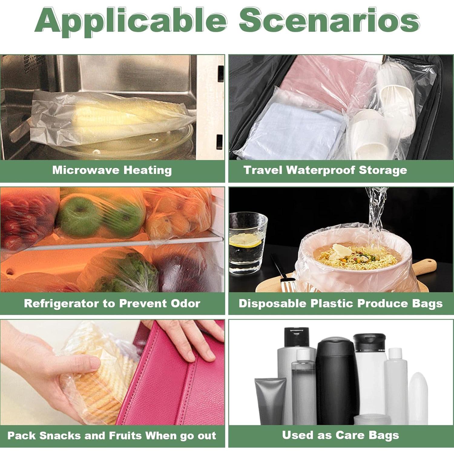 Bolsa Plástica Transparente SJPACK 30.48x50.8cm 350 Unidades