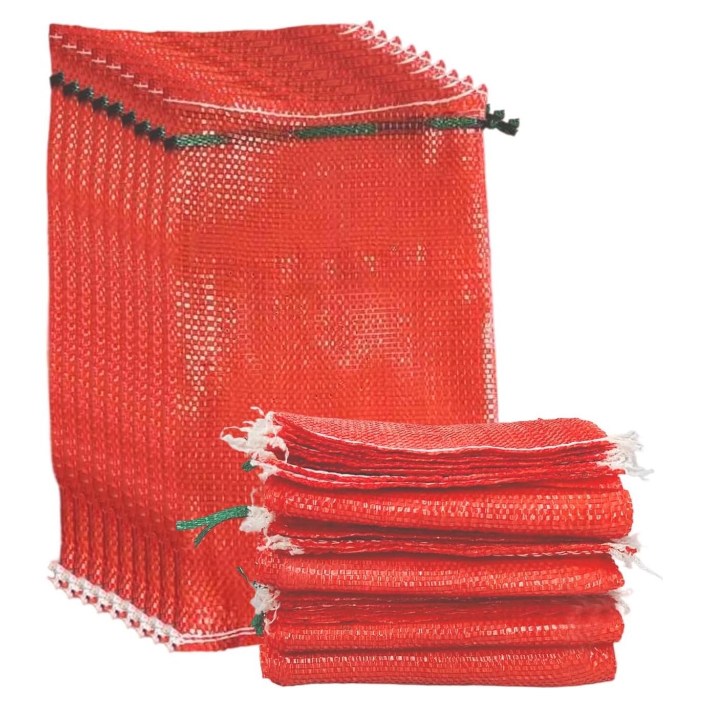 50 Bolsas de Malla Reutilizables Acuteye 28x47cm para Vegetales