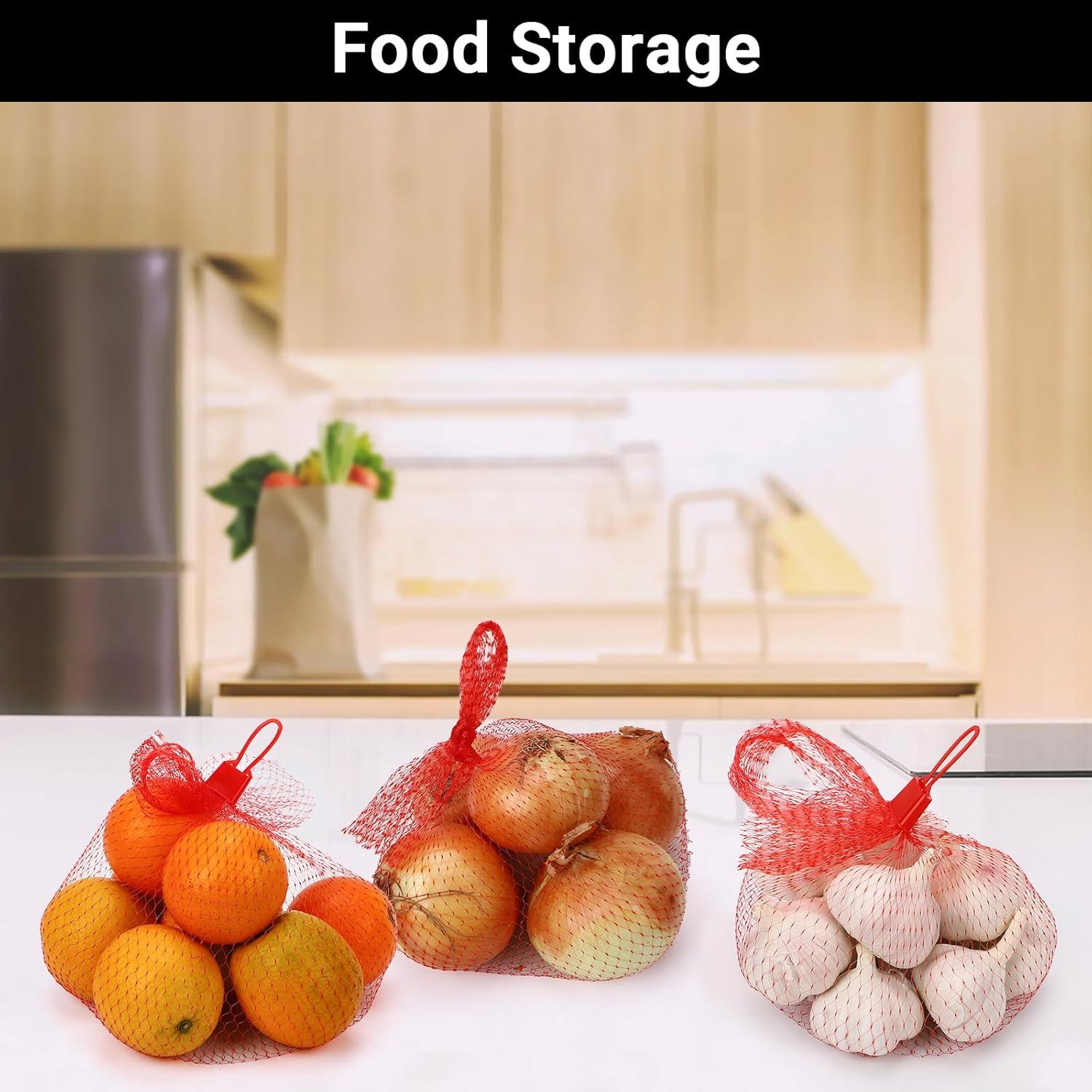 Paquete de 100 Bolsas Reutilizables ENPOINT 60 cm Rojo