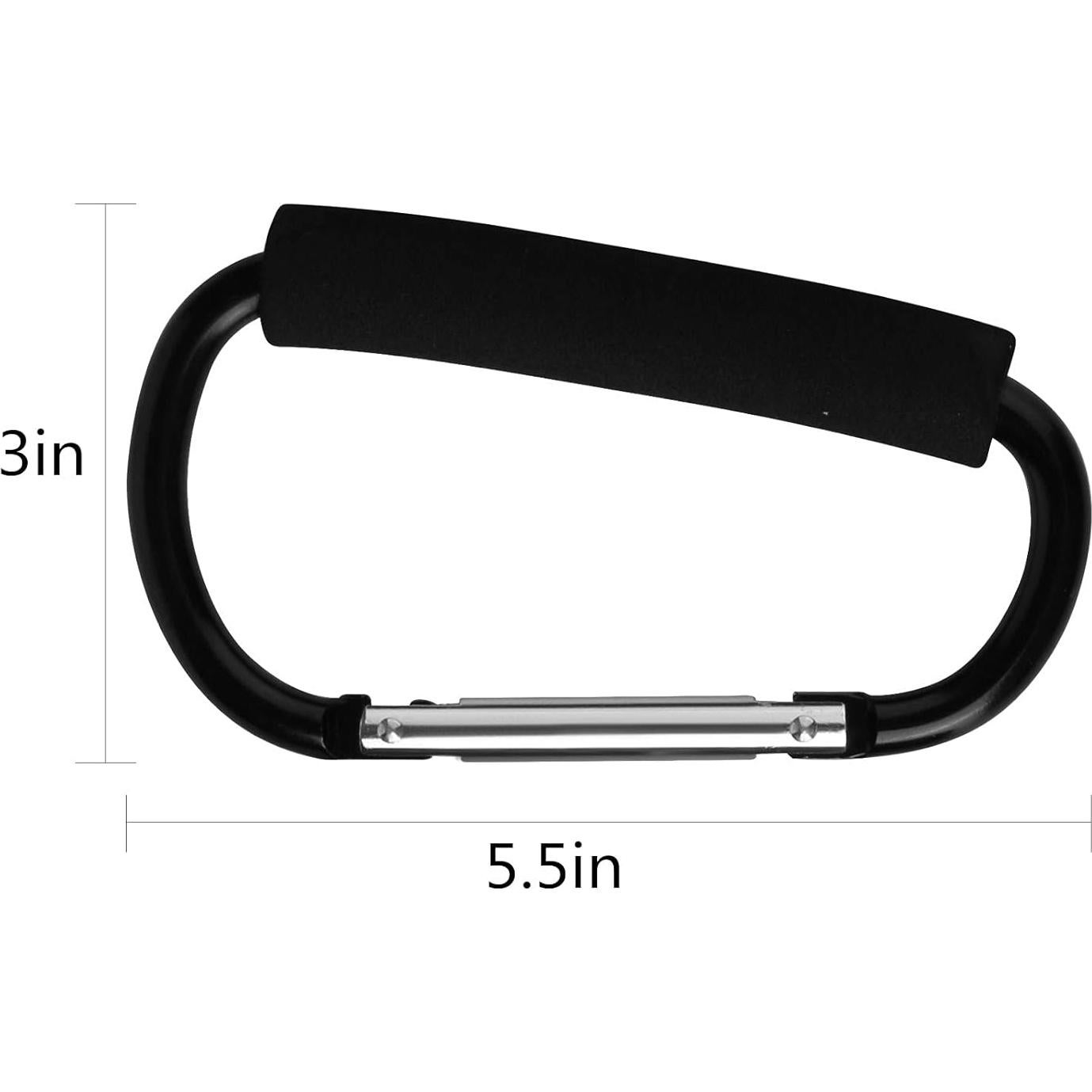 Paquete de 4 Ganchos Carabineros Grandes 14cm Sansheng