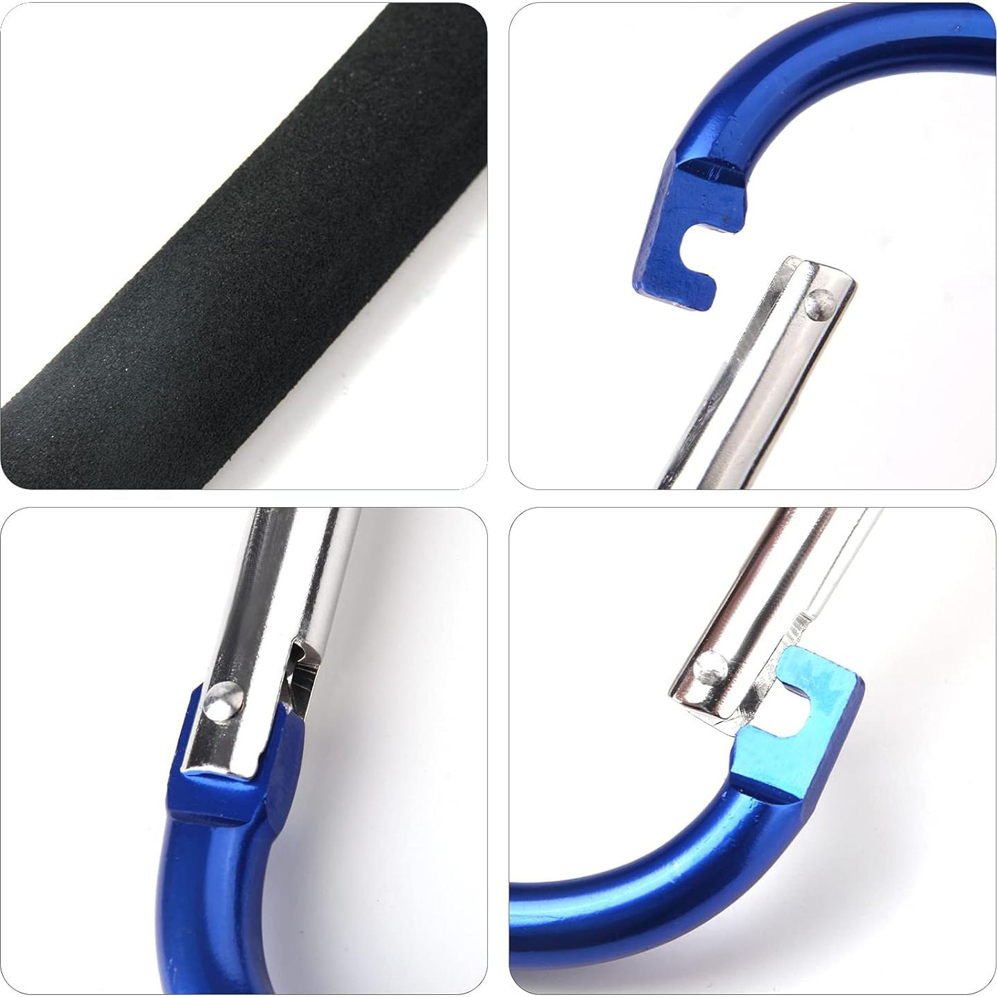 Paquete de 4 Ganchos Carabineros Grandes 14cm Sansheng