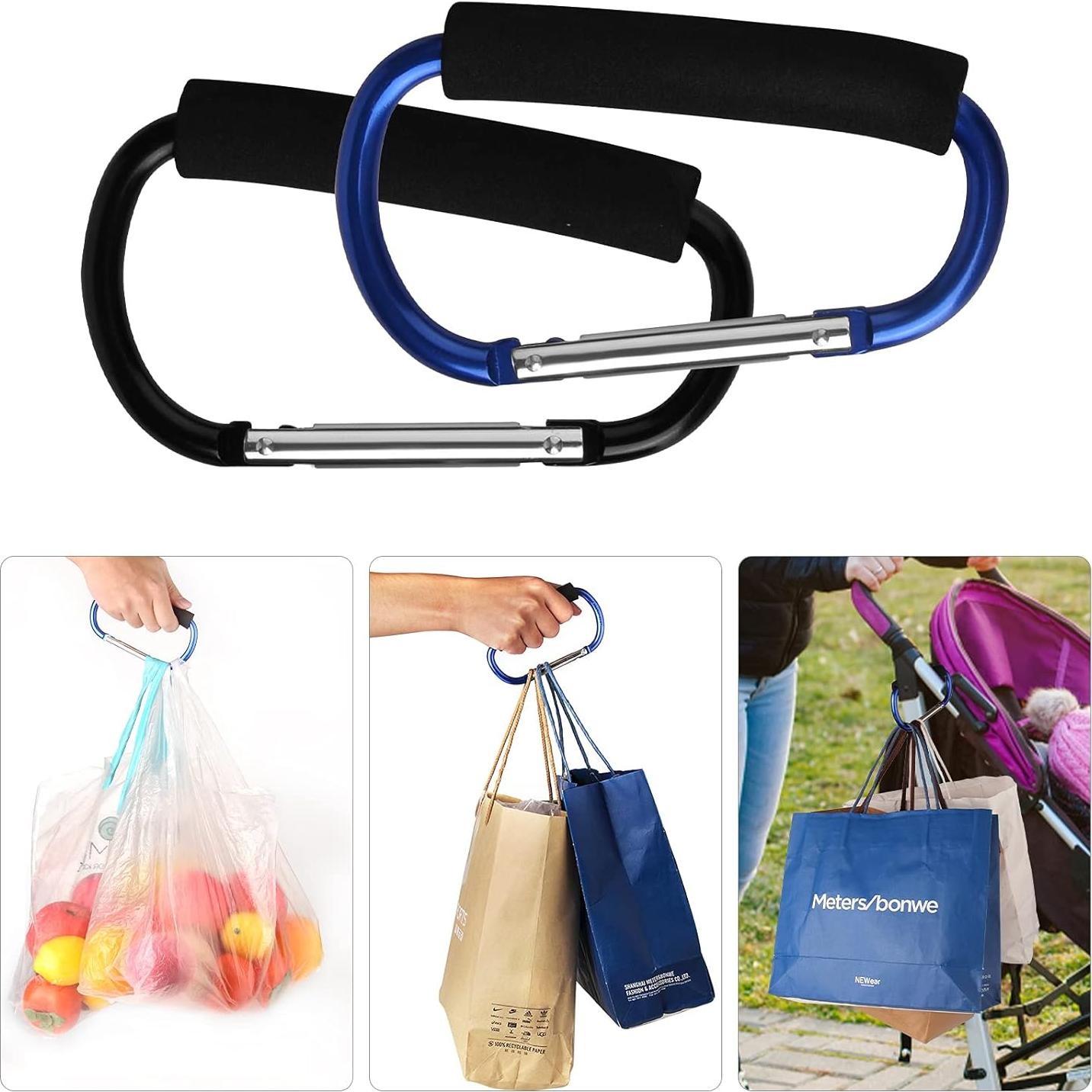 Paquete de 4 Ganchos Carabineros Grandes 14cm Sansheng