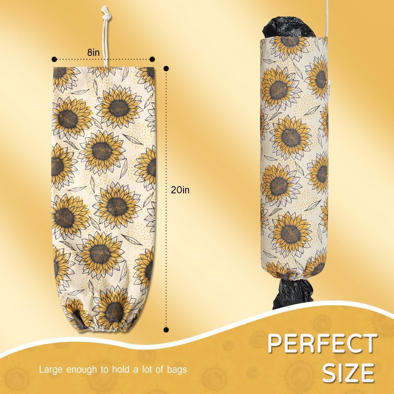 Soporte Reutilizable para Bolsas de Plástico LeCorner Girasol