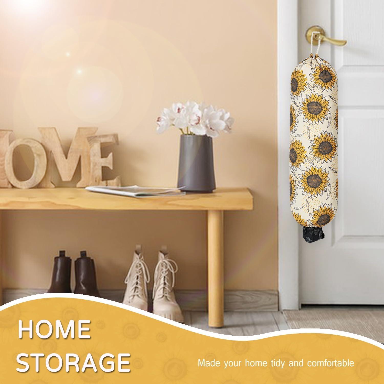 Soporte Reutilizable para Bolsas de Plástico LeCorner Girasol