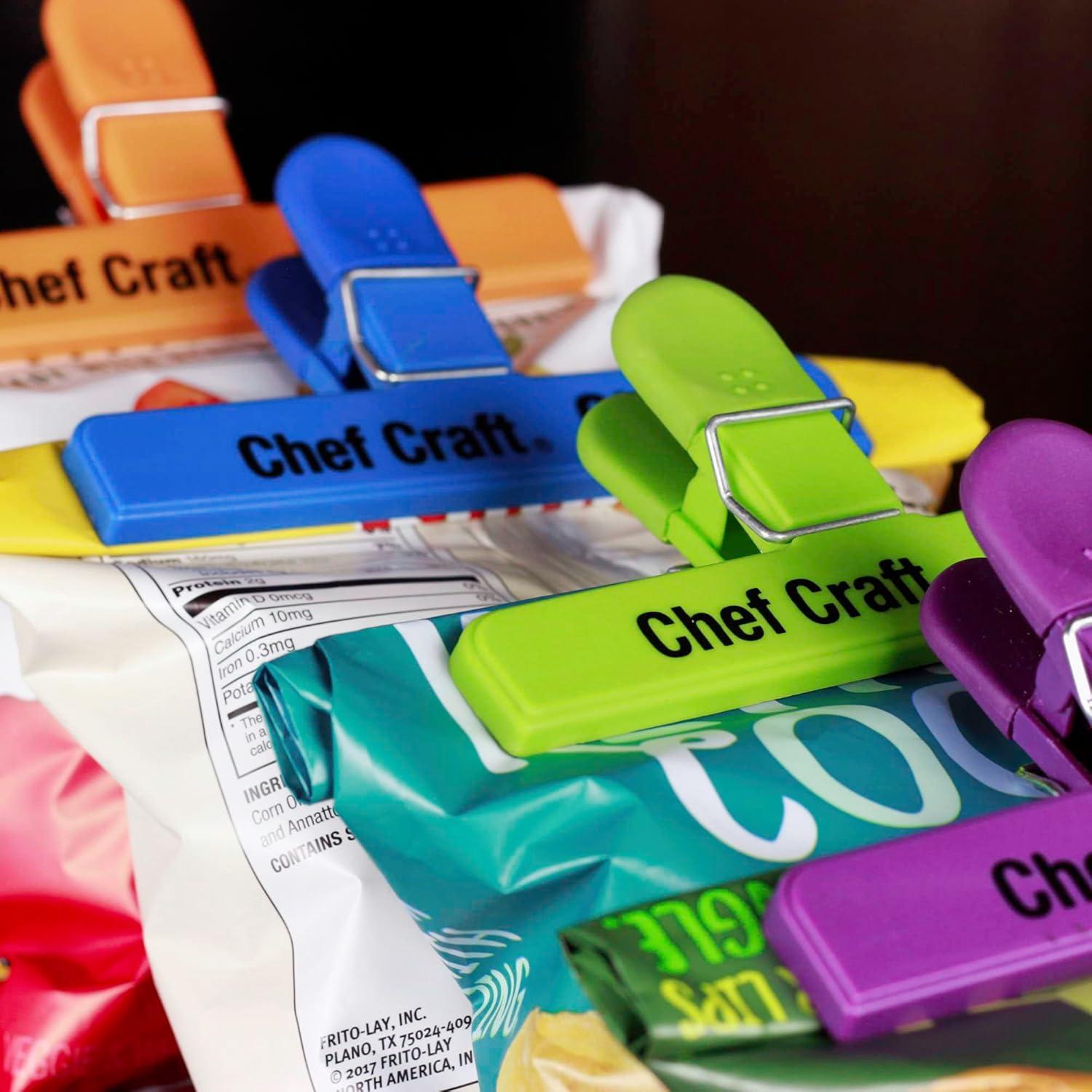 Clip Grande de Bolsa Chef Craft 15.24 cm Color Variado