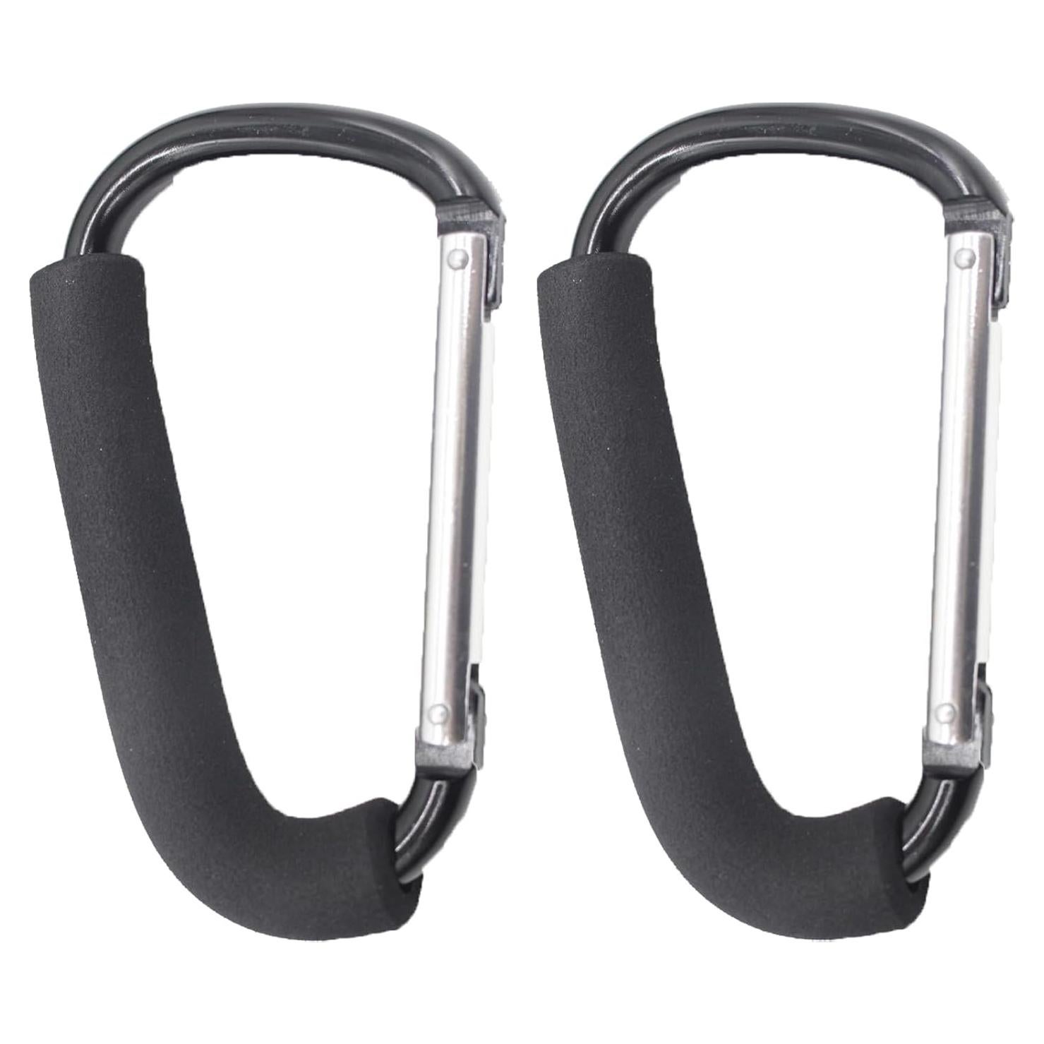 Ganchos para Cochecito PandaEar 2 Piezas 16 cm Alta Resistencia