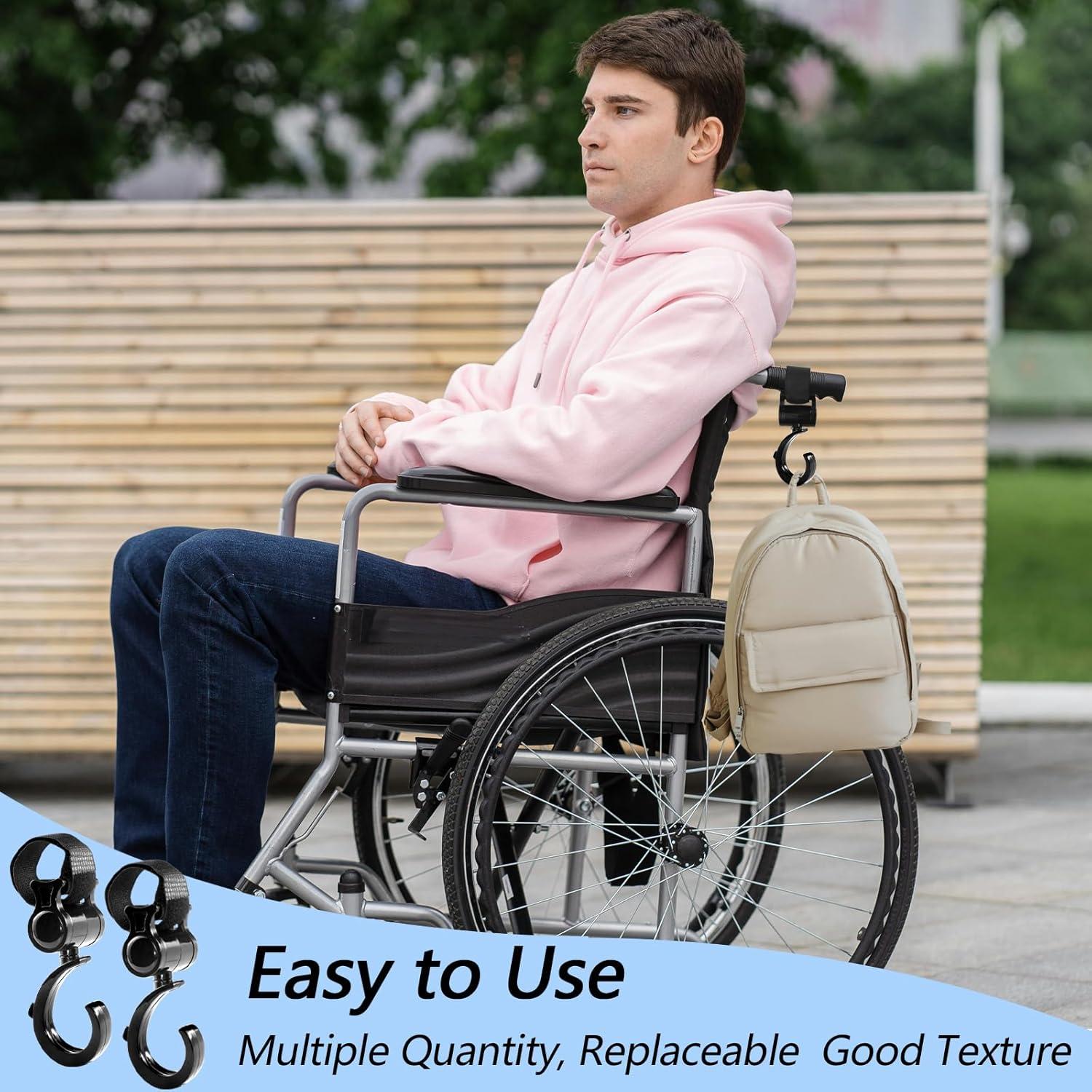 2 Ganchos Colgantes Multipropósito OXDFK para Andador 360°