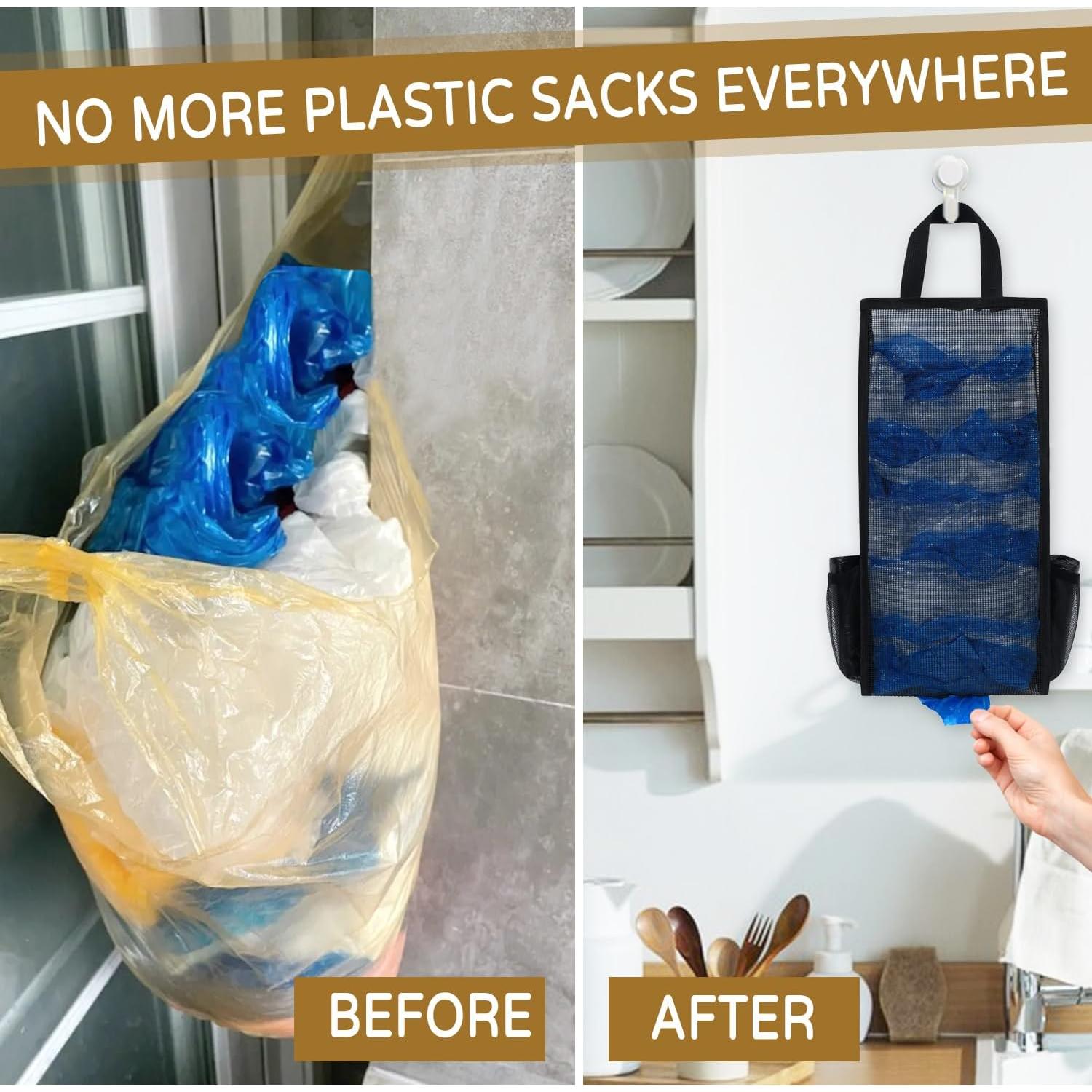 Soporte para Bolsas de Plástico LeCorner Gran Capacidad 20x10x40cm