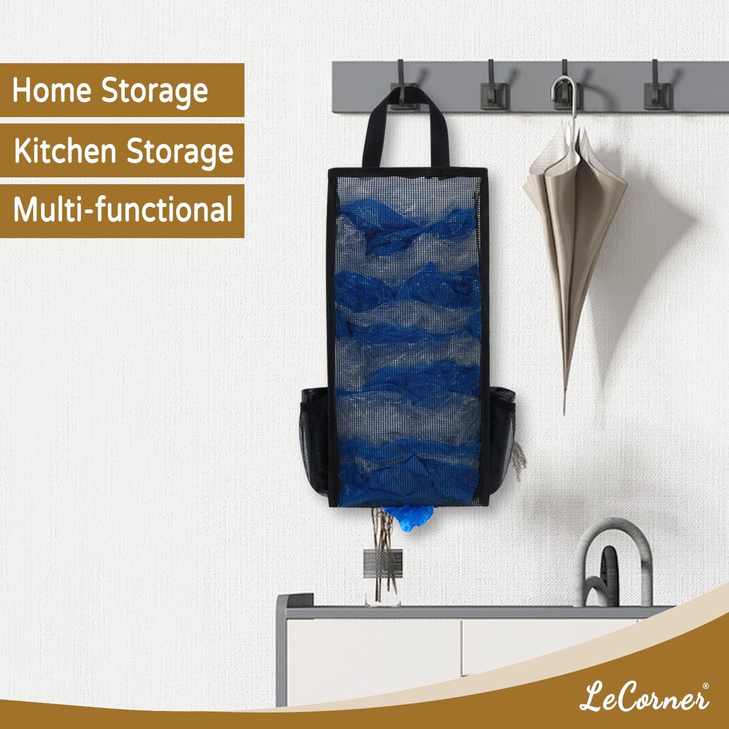 Soporte para Bolsas de Plástico LeCorner Gran Capacidad 20x10x40cm