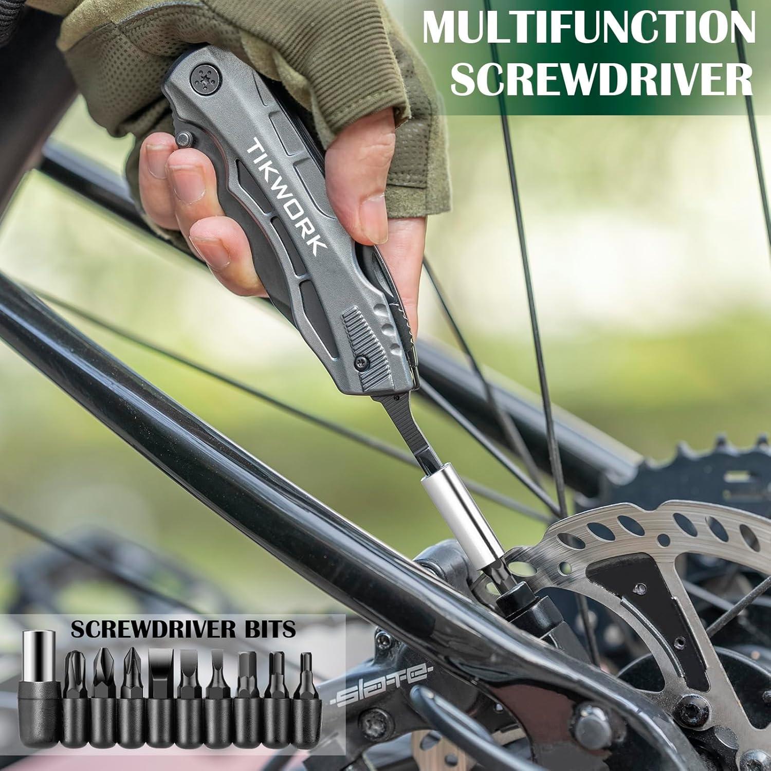 Cuchillo de bolsillo TIKWORK multitool para hombres 0.41 kg