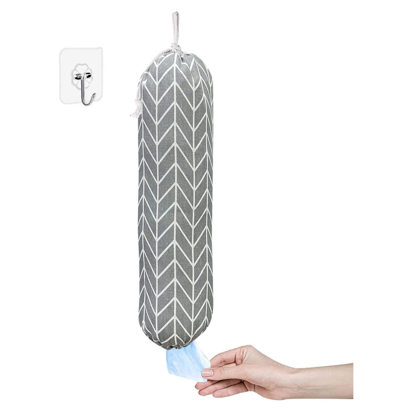 Organizador de Bolsas de Plástico SYIPO Plegable 55.88x22.86 cm Gris