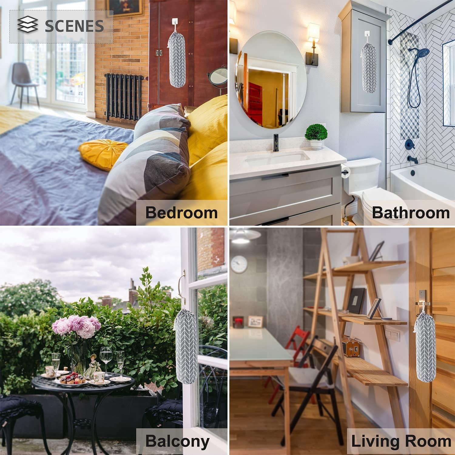 Organizador de Bolsas de Plástico SYIPO Plegable 55.88x22.86 cm Gris