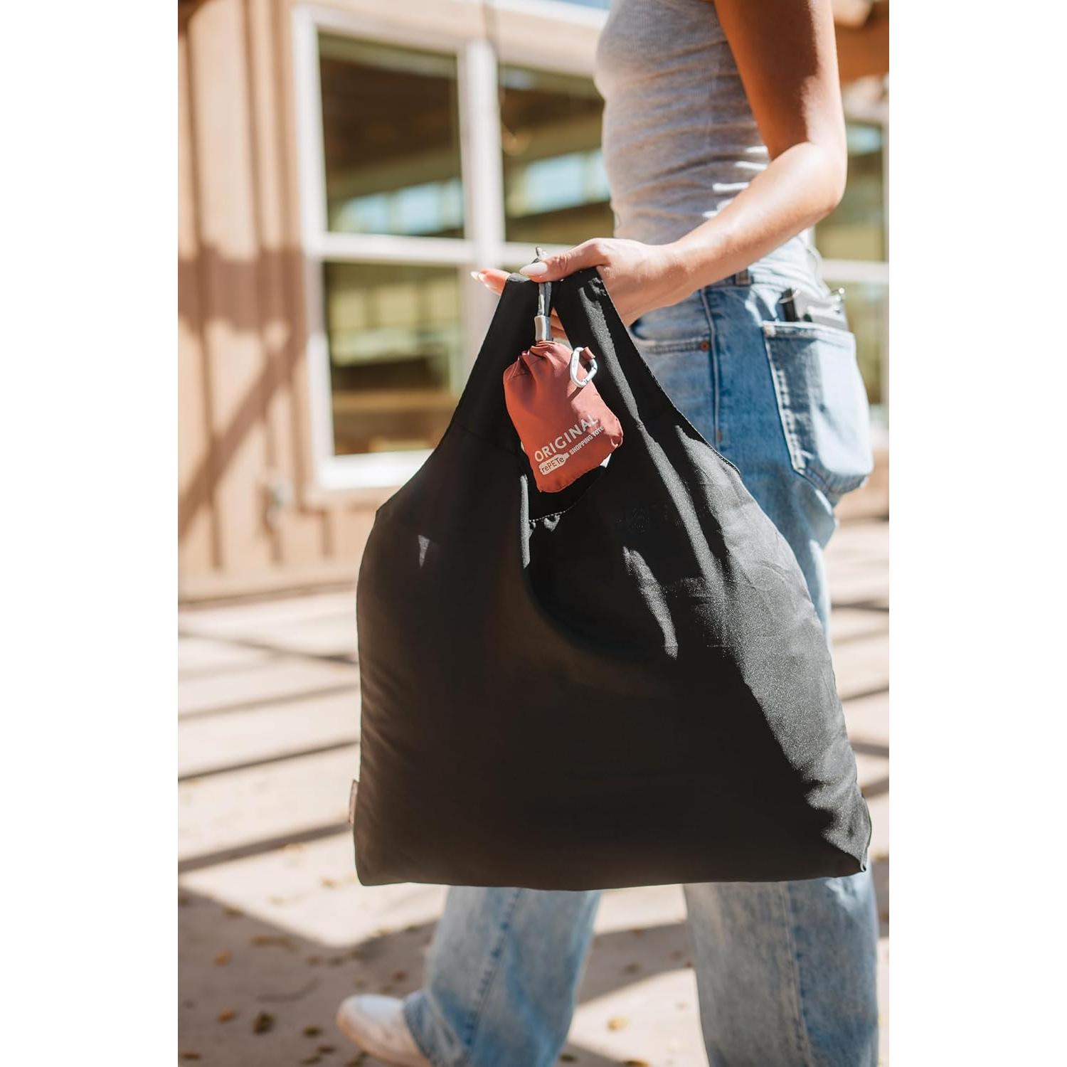 Bolsa de Compras Reutilizable ChicoBag Obsidiana 35.6x43.2cm