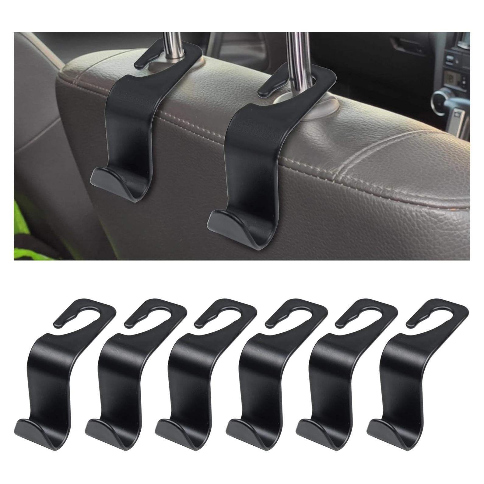 Ganchos para Asiento de Coche BFXM 6 Pcs Soporte Organizador