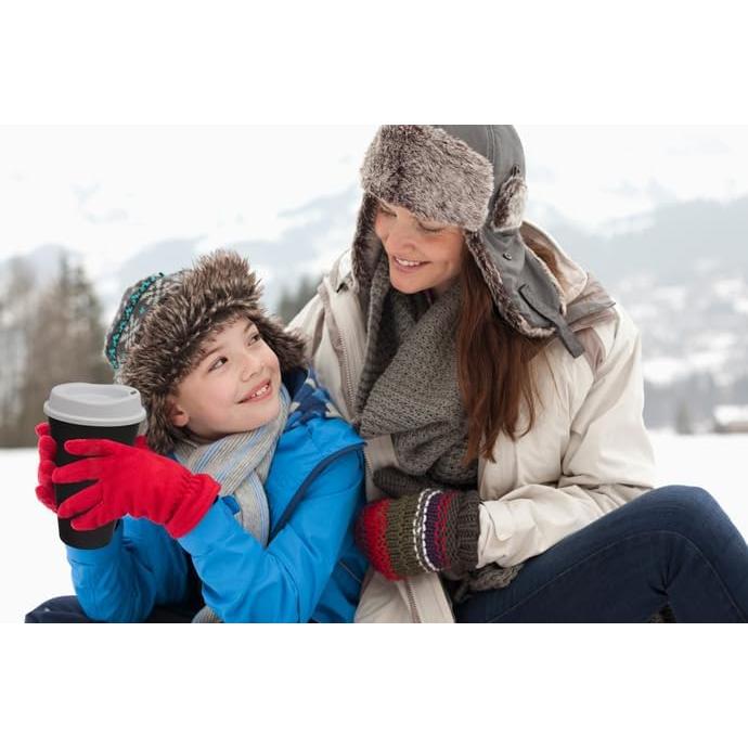 Tazas de café reutilizables Rolling Sands 2 pk 480 ml negras