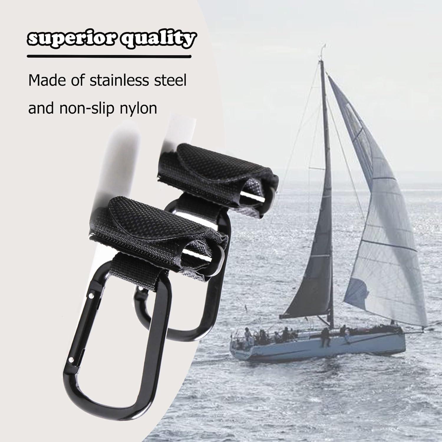 Gancho de seguridad Searoam para barco - Acero inoxidable - 30KG