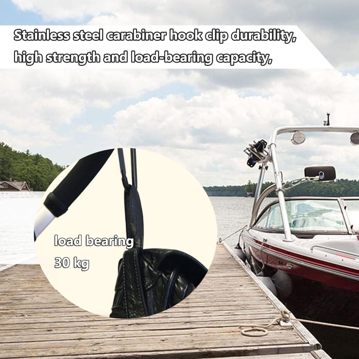 Gancho de seguridad Searoam para barco - Acero inoxidable - 30KG