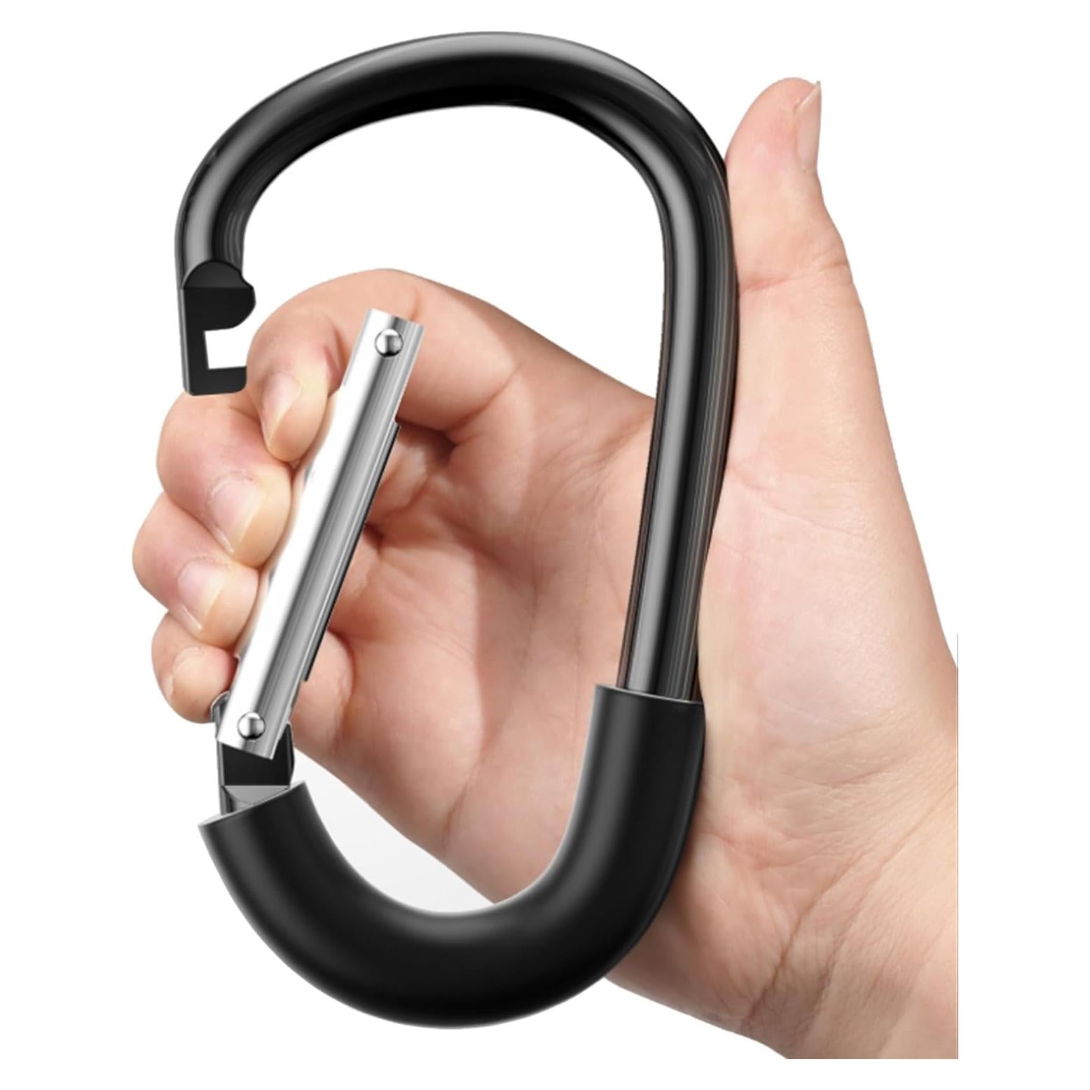 Ganchos para Cochecito SURDOCA - Soporta 49.9 kg - Negro