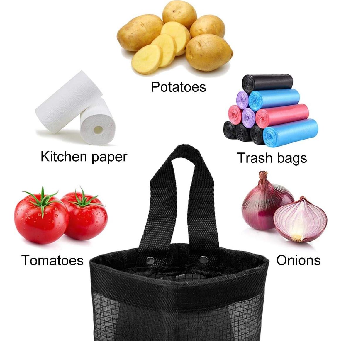 Soporte de Bolsa de Plástico TTSAM Organizador Malla 17x46cm