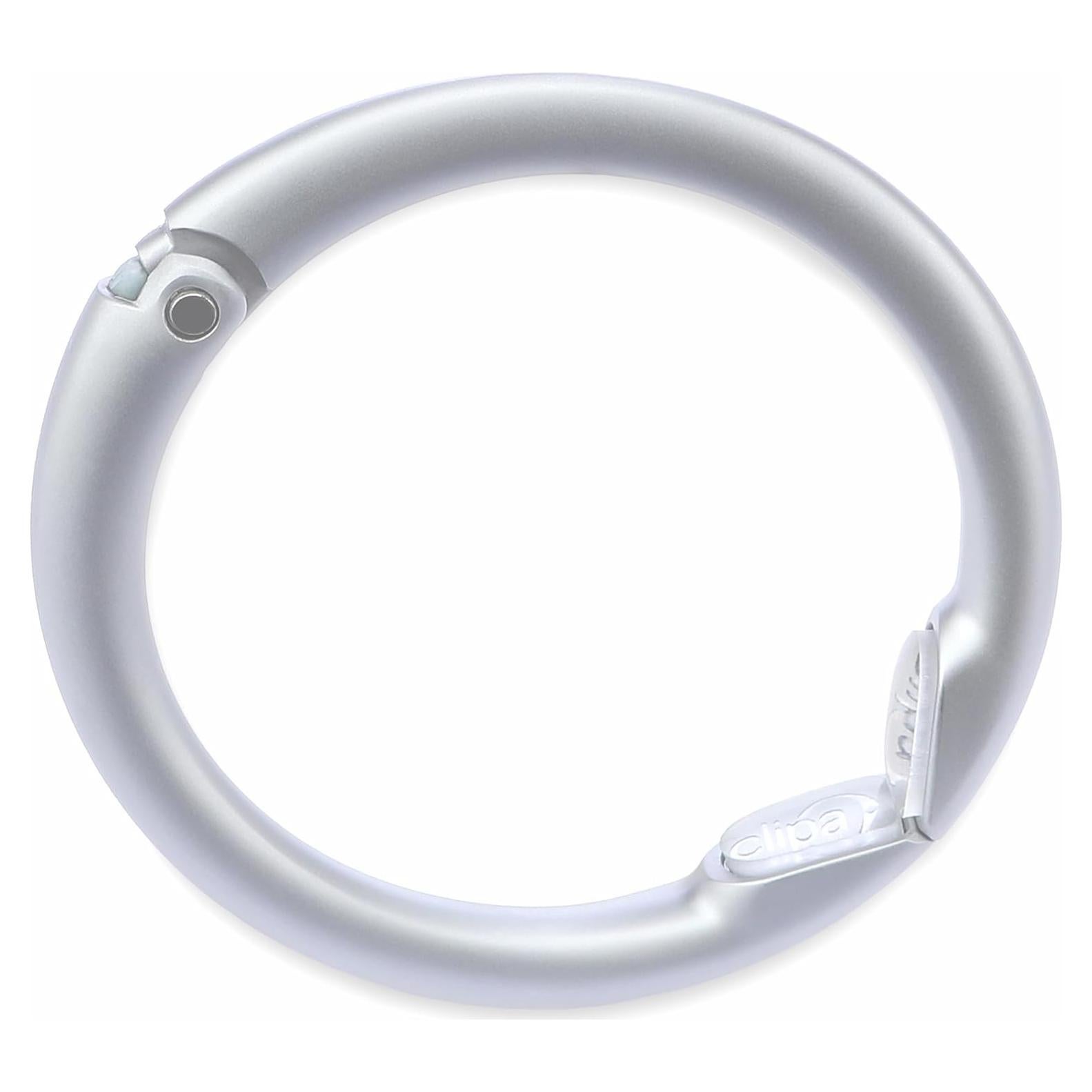 Clipa Bag Hanger Topcor Plateado Mate - Soporta 15 kg