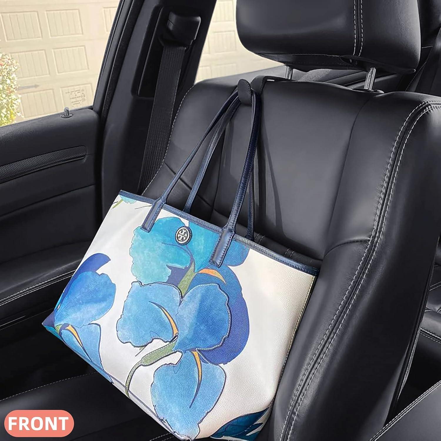 Ganchos de Reposacabezas para Coche TISOHOGO - 2 Paquetes Beige