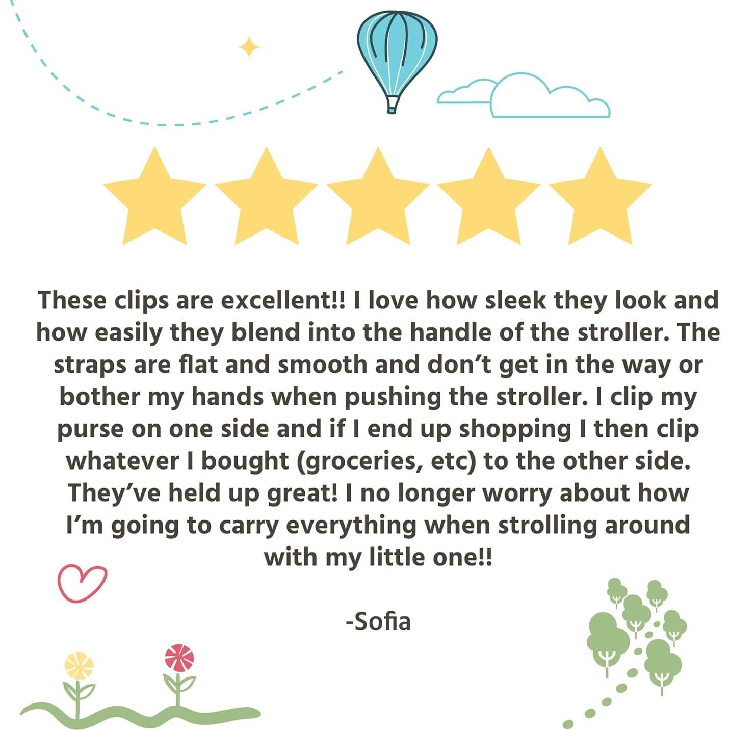 Ganchos Universales J.L. Childress Clip 'N Carry - Negro