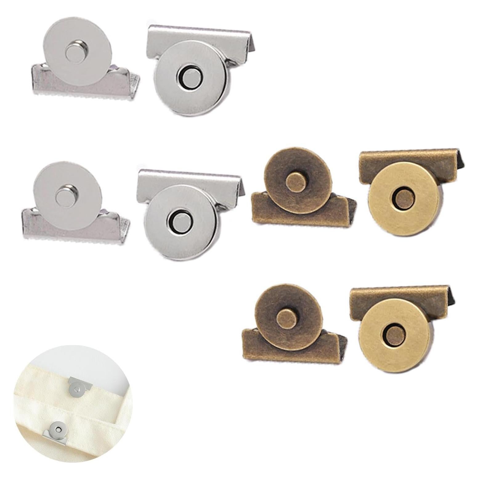 4 Broches Magnéticos de Cierre ArrErr para Manualidades