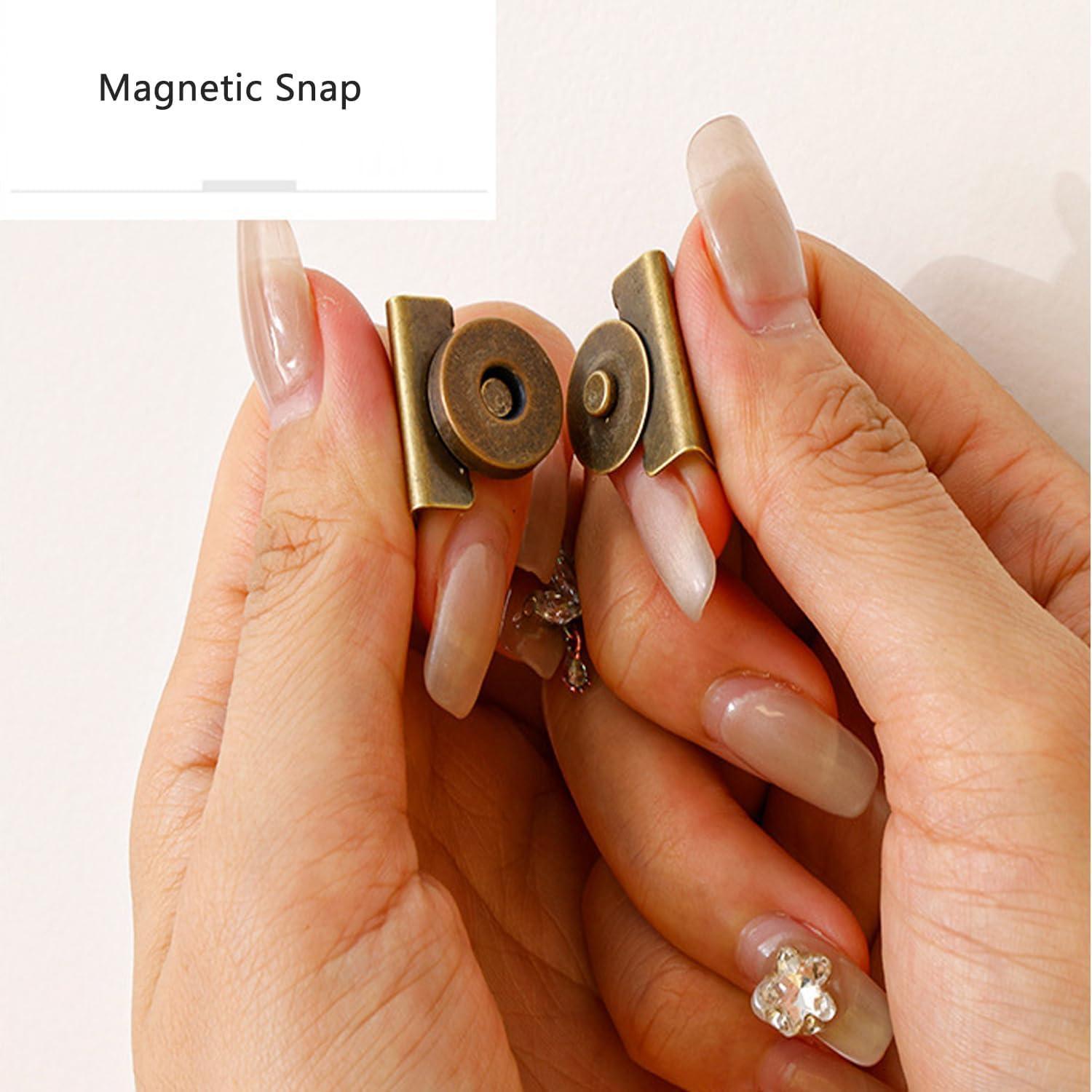 4 Broches Magnéticos de Cierre ArrErr para Manualidades