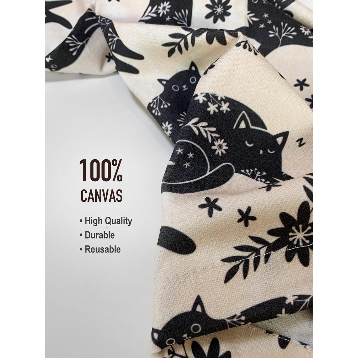 Soporte de Bolsa de Compras Hglian Gato Negro 58.4x22.9cm