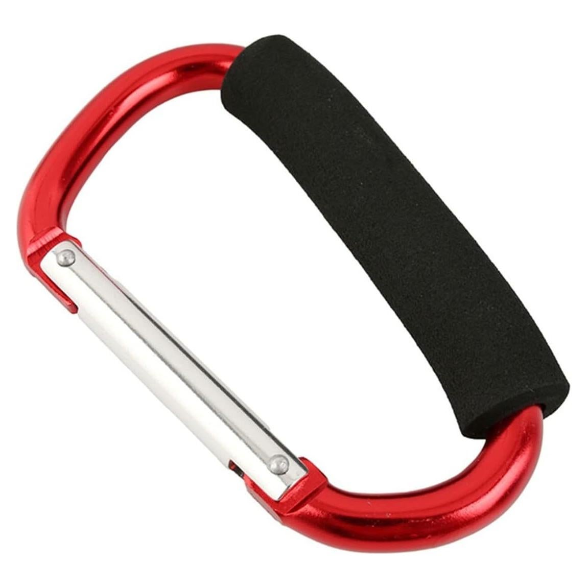 Gancho Carabiner ZUJHPYMI 14cm Aluminio Grande D Forma