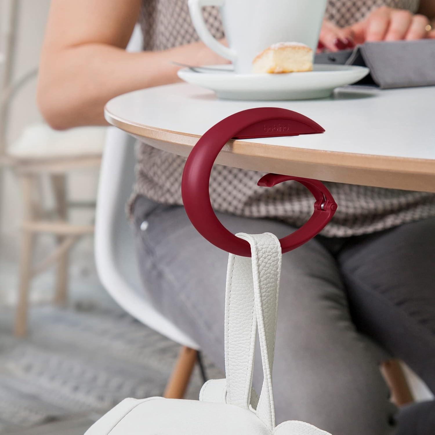 Gancho para bolso Bobino Burdeos - Soporte para mesa 9.98 kg