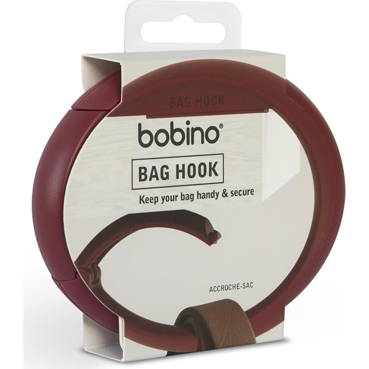Gancho para bolso Bobino Burdeos - Soporte para mesa 9.98 kg