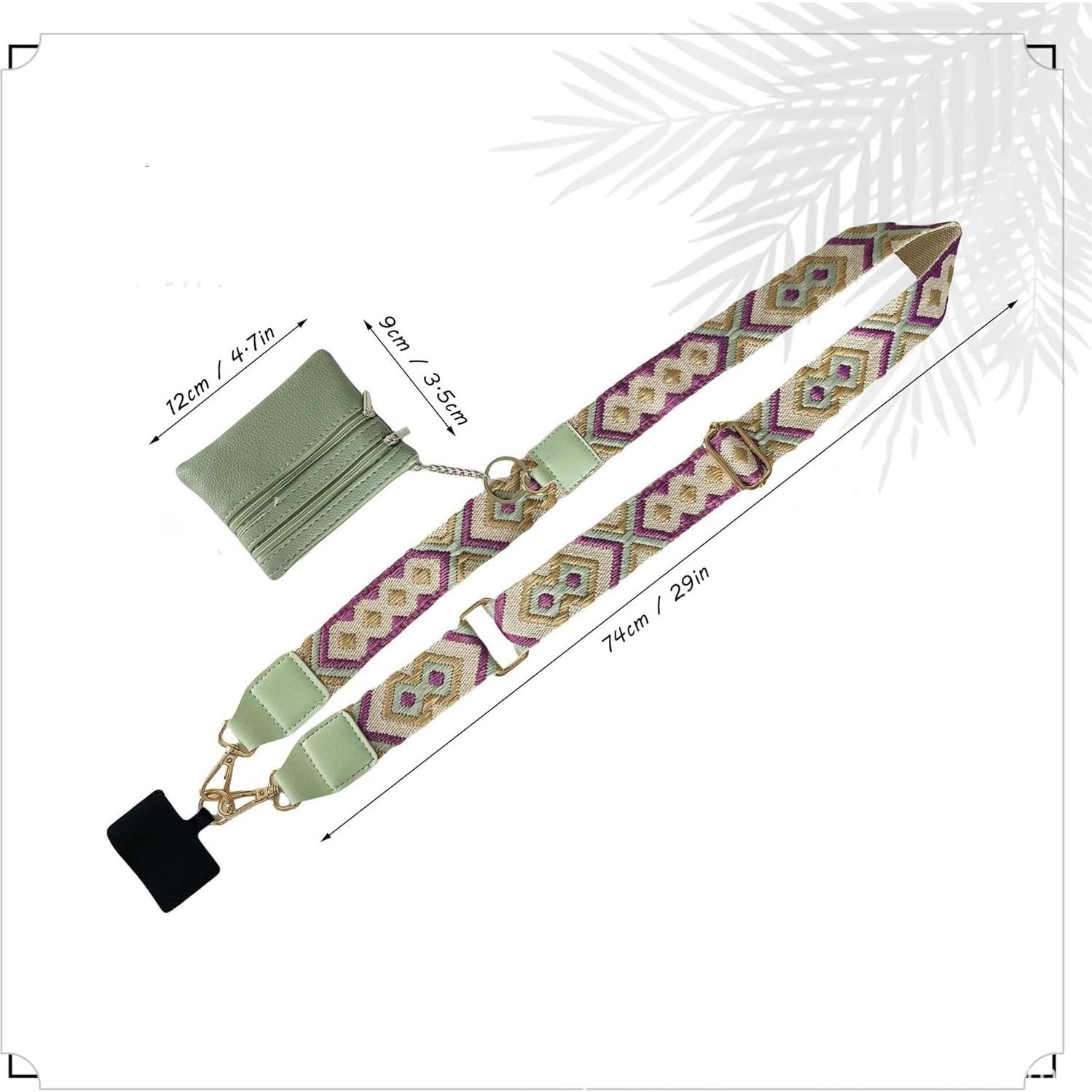 Correa Ajustable para Teléfono con Cartera TamHero - 63.5 a 142.2 cm