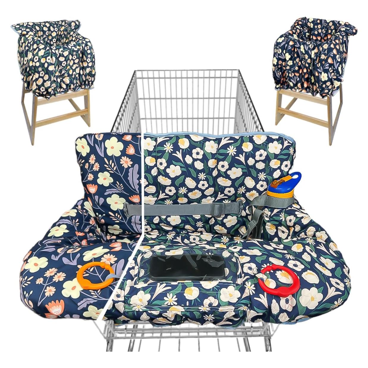 Cubierta de carrito de compras 2 en 1 SCCHC-DSIDES Verde