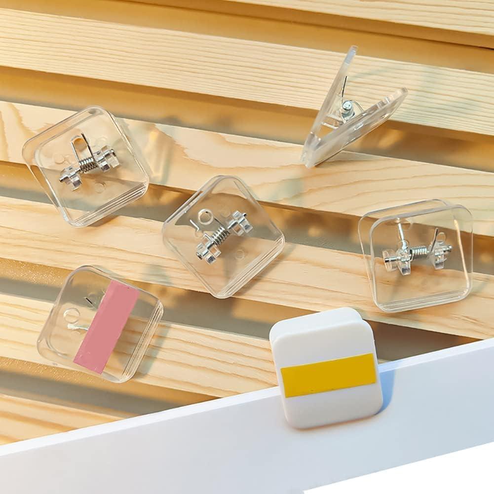 20 Clips de Bolsa de Plástico Blanco GANPUB para Sellar Snacks