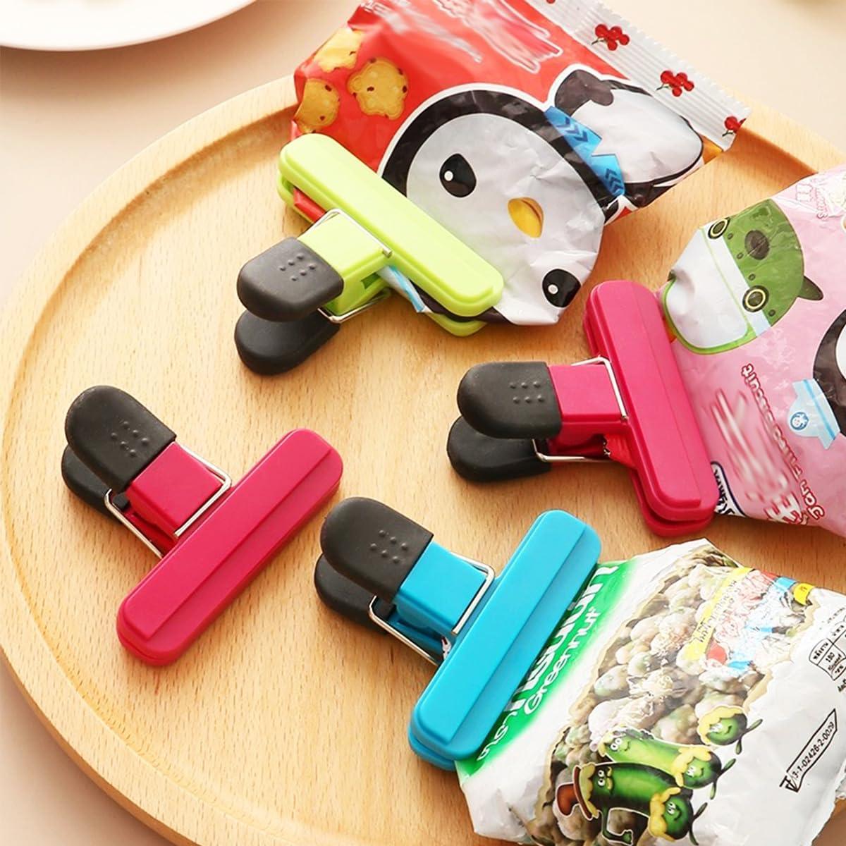 20 Clips para Alimentos Ainvhh - Sellado Hermético y Reutilizables